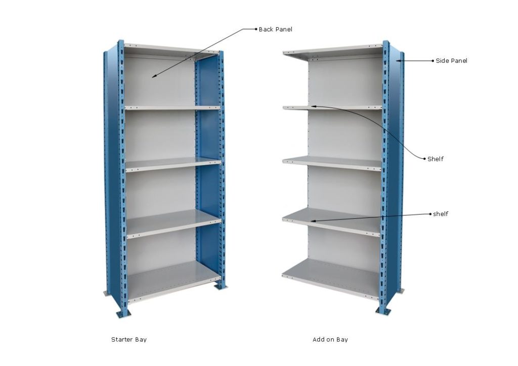 Shelving Starter and add on bays